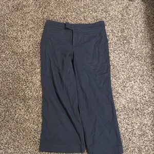 LOFT Navy Wide Leg Pants